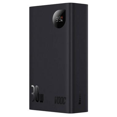 Повербанк Baseus Adaman 2 Digital Display 30W 20000mAh black (PPAD050101) фото №3