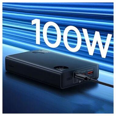 Портативное ЗУ Baseus Adaman Digital Display 140W 24000mAh (P100215081113-0) Cluster Black фото №5
