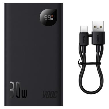 Портативное ЗУ Power Bank Baseus Adaman2 Digital Display 30W VOOС OS 20000 mAh (PPAD050101) Black Baseus фото №7