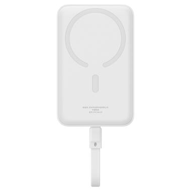 Зовнішній акумулятор Baseus Magnetic Mini Wireless Fast Charge Power Bank Type-C Edition 10000mAh 30W Stellar White (P1002210B223-00) фото №1