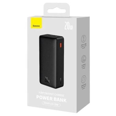Батарея универсальная Baseus Airpow 30000mAh 20W PD/3.0, QC/3.0, black (PPQD090101) фото №10