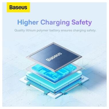 Батарея универсальная Baseus Airpow 30000mAh 20W PD/3.0, QC/3.0, black (PPQD090101) фото №5