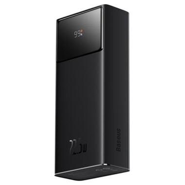 Батарея универсальная Baseus Star Lord Display 30000mAh 22.5W QC/3.0 PD/3.0 Black (PPXJ080101) фото №4