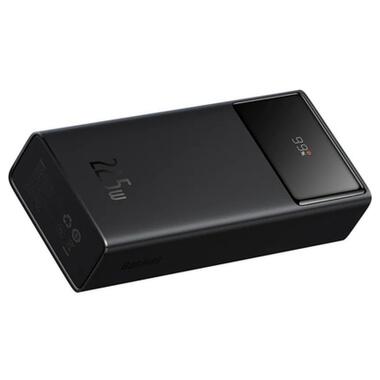 Батарея универсальная Baseus Star Lord Display 30000mAh 22.5W QC/3.0 PD/3.0 Black (PPXJ080101) фото №5