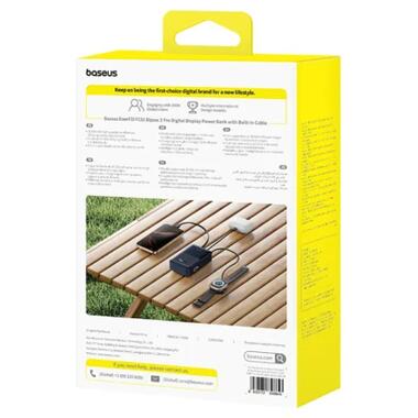 Батарея универсальная Baseus EnerFill FC51 Bipow2 Pro 30000mAh 22,5W build cab.USB-C black (E0028100) фото №4