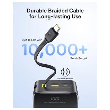 Батарея универсальная Baseus EnerFill FC51 Bipow2 Pro 30000mAh 22,5W build cab.USB-C black (E0028100) фото №9