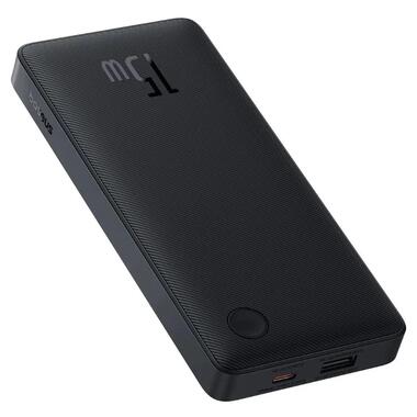 Внешний аккумулятор Baseus Airpow Lite Power Bank 10000mAh 15W Cosmic Black (P10067500123-00) фото №3