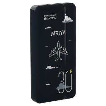 Зовнішній акумулятор Mibrand 30000 mAh Black (MI30K/Mriya) фото №2