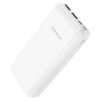 Внешний аккумулятор Power Bank Borofone BJ16A Cube 20000 mAh Белый фото №2