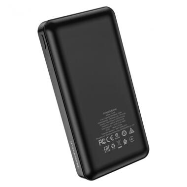 Портативний акумулятор Borofone BJ3A Power Bank Type-C microUSB 2*USB 2A 20000mAh чорний фото №3