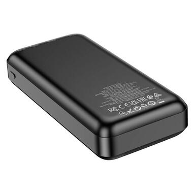 Портативний акумулятор Borofone J27A / 20000 mAh / 2xUSB / 1xType-C - Чорний фото №3