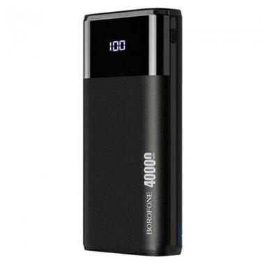Портативний акумулятор BOROFONE DBT01 PD18W QC3.0 40000mAh black фото №1