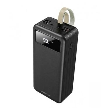 УМБ BOROFONE Large capacity four USB power bank DBT09 60000mAh |4USB/Type-C/Lightning| чорна фото №1