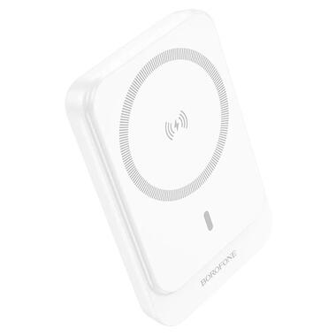 Портативное ЗУ Power Bank BOROFONE BJ63 Nimble PD20W с БЗУ 5000 mAh White  фото №2