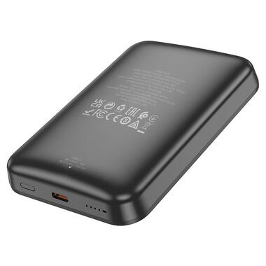 Портативное ЗУ Power Bank BOROFONE BJ63A Nimble PD20W с БЗУ 10000 mAh Black  фото №4