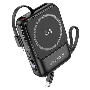 Зовнішній аккумулятор Borofone BJ59 Refined 10000 mAh 22.5 W Black (6941991112744) фото №1