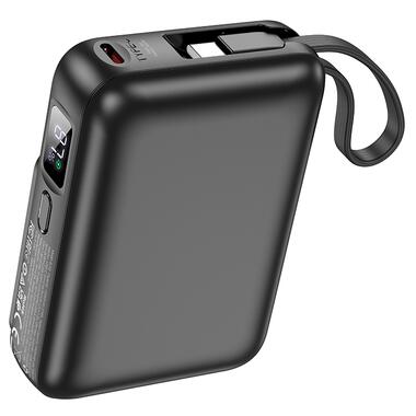 Зовнішній аккумулятор Borofone BJ59 Refined 10000 mAh 22.5 W Black (6941991112744) фото №2
