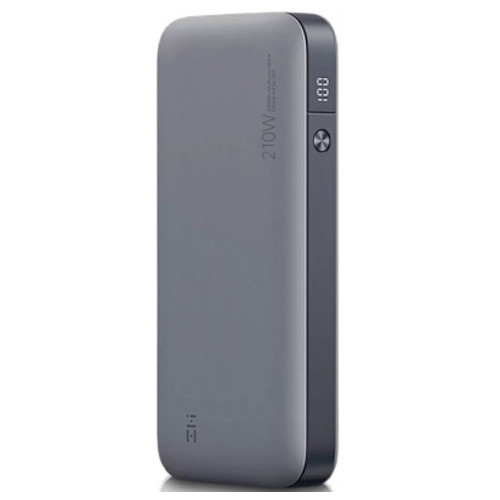 Портативний акумулятор Xiaomi ZMI PowerPack No.20 LCD 25000mAh QC3.0 210W Gray (QB826G) фото №1