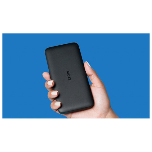 Портативний акумулятор Xiaomi Redmi PowerBank 10000mAh QC2.0 Type-C Black (PB100LZM) (VXN4305GL) фото №6
