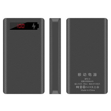 Корпус повербанка с дисплеем для 6 аккумуляторов 100127 быстрая зарядка фото №2