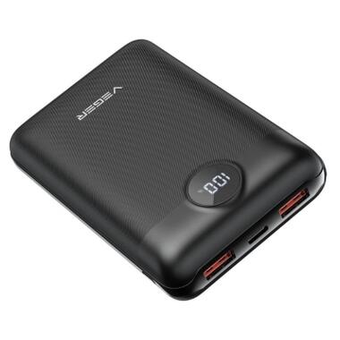 Батарея универсальная VEGER 20000mAh S20 22.5W PD/3/0 QC/3.0 black (6970453554198) фото №1