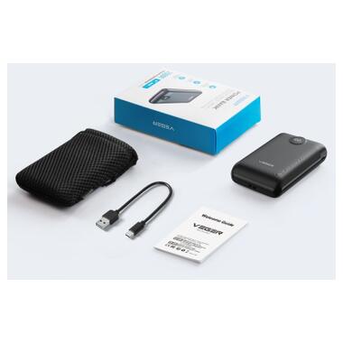 Батарея универсальная VEGER 20000mAh S20 22.5W PD/3/0 QC/3.0 black (6970453554198) фото №5