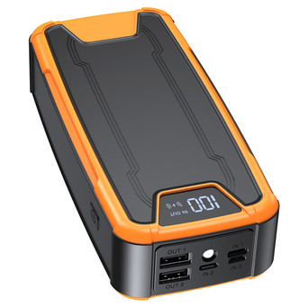 Універсальна мобільна батарея PowerPlant 30000mAh, PD 65W, DC 12-19V, USB-C, 2xUSB-A, QC3.0 фото №3