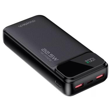 Батарея универсальная Choetech 20000mAh, PD/22.5W, QC/3.0, AFC Samsung, LED (B729) фото №2