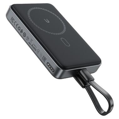 Портативное ЗУ Power Bank Acefast M10 PD30W с БЗУ 10000 mAh Black фото №1