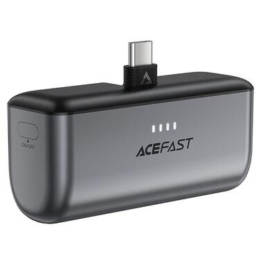 Портативное ЗУ Power Bank Acefast M9 PD20W 5000 mAh Black фото №1