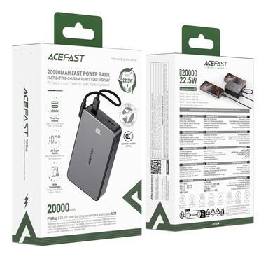 УМБ Acefast M29 20000mAh Black фото №6
