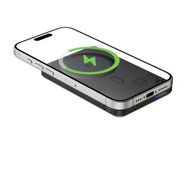 Внешний аккумулятор ACEFAST M30-5000 PD20W magnetic fast charging power bank with cable Black (6974316286004) фото №6