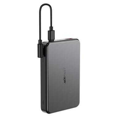 Внешний аккумулятор ACEFAST M31-10000 22.5W magnetic fast charging power bank with cable Black (6974316286011) фото №3