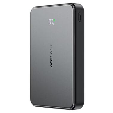 Внешний аккумулятор ACEFAST M31-10000 22.5W magnetic fast charging power bank with cable Black (6974316286011) фото №1