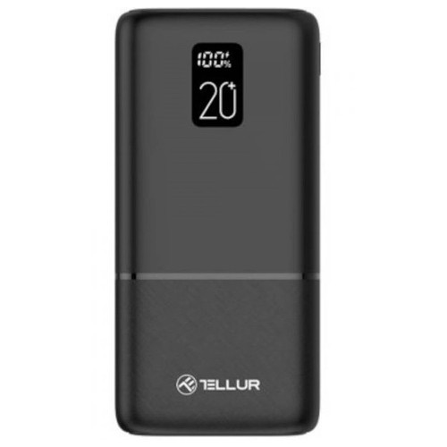 Універсальна мобільна батарея Tellur PD202 Boost Pro 20000mAh Black (TLL158351) фото №3