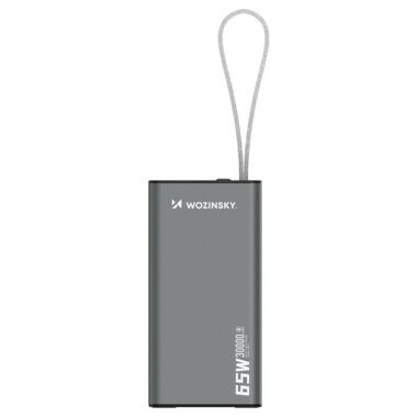 Батарея универсальная Wozinsky 30000mAh, K65+ 65W 30000mAh 2*USB-C, USB-A (5907769364457) фото №2