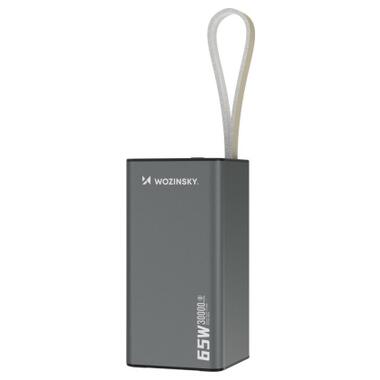 Батарея универсальная Wozinsky 30000mAh, K65+ 65W 30000mAh 2*USB-C, USB-A (5907769364457) фото №1