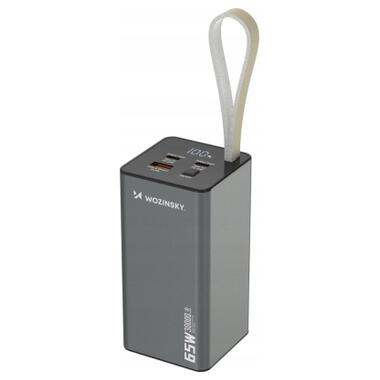 Батарея универсальная Wozinsky 30000mAh, K65+ 65W 30000mAh 2*USB-C, USB-A (5907769364457) фото №3