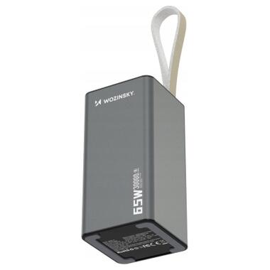 Батарея универсальная Wozinsky 30000mAh, K65+ 65W 30000mAh 2*USB-C, USB-A (5907769364457) фото №5