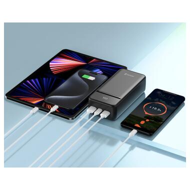 Батарея универсальная SWISSTEN 30000mAh POWER LINE II 22.5W PD QC Black (8595217490635) фото №4