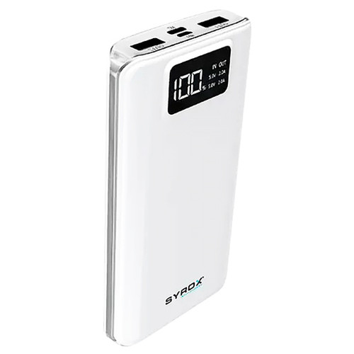 Зовнішній акумулятор Power Bank Syrox PB107-White 20000 mAh білий (PB107-White_1088) фото №2