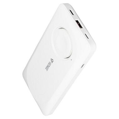 Зарядний пристрій YENKEE YPB 510 - 10000 mAh PD 22,5W 3in1 Qi Wireless (Білий) фото №2