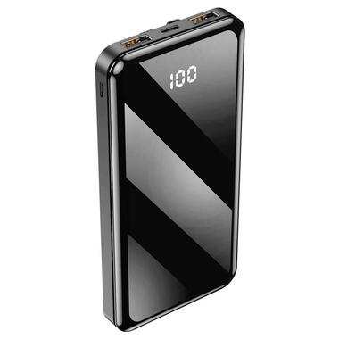 Універсальна мобільна батарея Forewer TB-411 ALLin1 USB-C + Lightning + microUSB 10000mAh Black (1283126565083) фото №1
