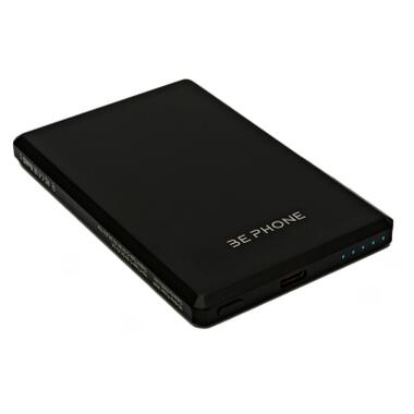 Батарея универсальная BePhone 5000mAh, 15W, MagSafe, black (BP-K5-BK) фото №1