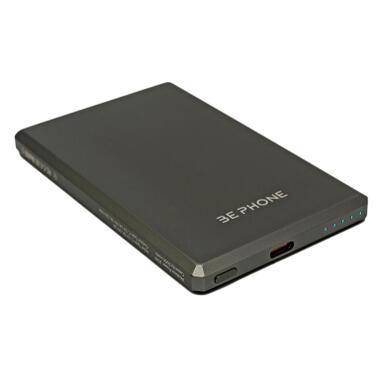 Батарея универсальная BePhone 5000mAh, 15W, MagSafe, grey (BP-K5-GR) фото №1
