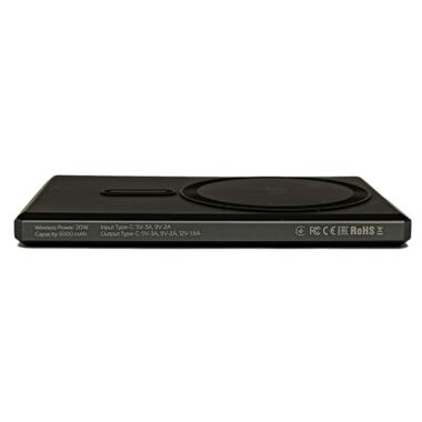 Батарея универсальная BePhone 5000mAh, 15W, MagSafe, grey (BP-K5-GR) фото №10