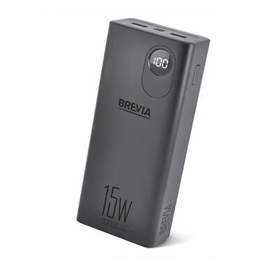 Повербанк Brevia 45315 30000mAh 15.5W Li-Pol, LCD фото №1