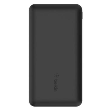 Портативний зарядний пристрій Belkin 10000mAh 15W Dual USB-A USB-C black (BPB011BTBK) фото №1