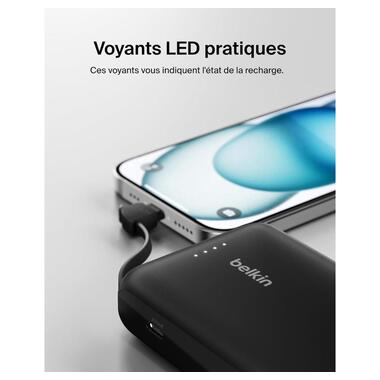 Портативное зарядное устройство Power Bank Belkin (BPB021HQBK) фото №5