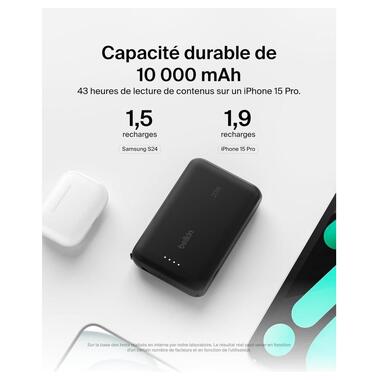 Портативное зарядное устройство Power Bank Belkin (BPB021HQBK) фото №3